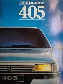 Brochure Peugeot 405 anno 1988