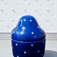 Porta Baci Perugina ceramica Blu