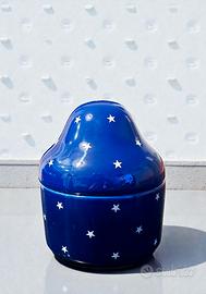 Porta Baci Perugina ceramica Blu