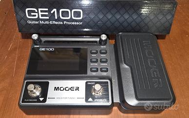 MOOER GE100 Pedaliera Multieffetto x Chitarra Elet