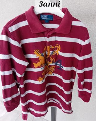 Ralph Lauren kids polo 3/4anni vintage 
