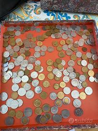 Monete da 5 lire da 10 da 50 da 100 da 500 lir