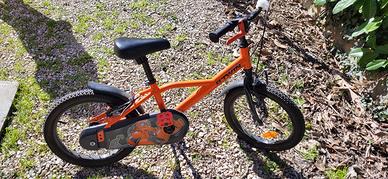 Bici bambino 4-6 anni Btwin 500 16 POLLICI MTB