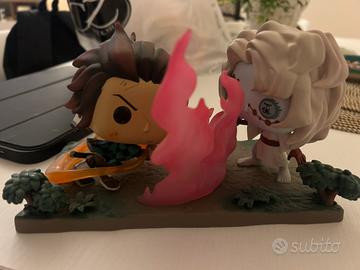 Funko pop Tanjiro vs Rui demon slayer