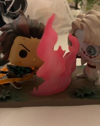 Funko pop Tanjiro vs Rui demon slayer