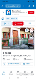 Alloggio in centro Nus