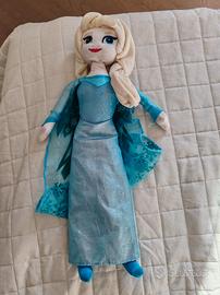Bambola di pezza Elsa Frozen peluche grande

