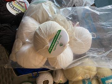 Lana e filati di cotone