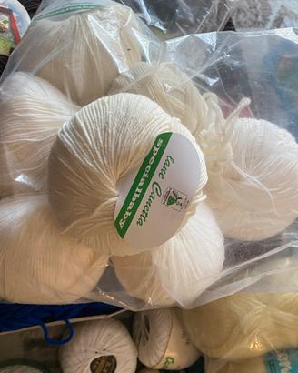 Lana e filati di cotone