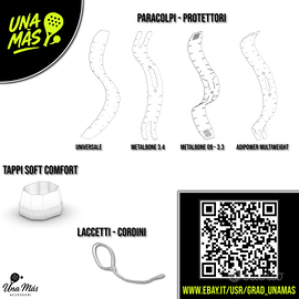 Adidas Metalbone 3.4 Paracolpi Protettore (3pz)