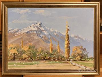 Dipinto olio di Peter Beadle 1933-2021. 