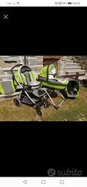 Trio passeggino carrozzina peg perego