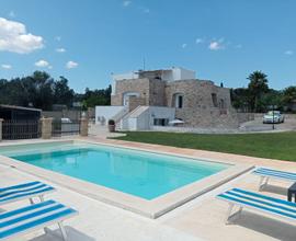 SALENTO - PESCOLUSE/TORRE PALI: Villa con piscina
