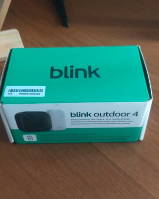 Blink Outdoor 4 telecamera di sicurezza nuova
