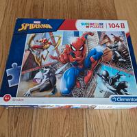 Puzzle bambini spider man avengers frozen