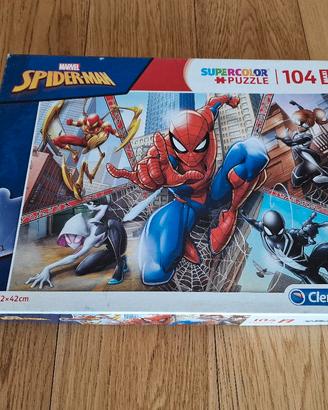 Puzzle bambini spider man avengers frozen