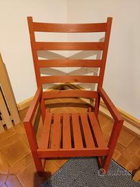 Sedia a dondolo Ikea 