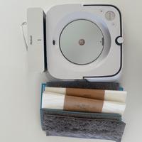 Robot lavapavimenti iRobot Braava Jet M6 + stracci