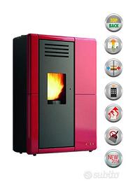 SCONTO 18%Stufa pellet "Anselmo Cola" CUPIDO 8,3KW