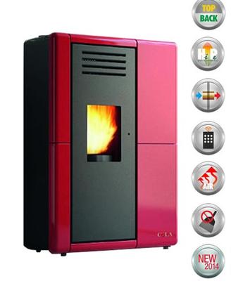 SCONTO 18%Stufa pellet "Anselmo Cola" CUPIDO 8,3KW