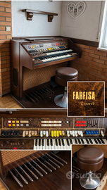 Organo vintage FARFISA LOUVRE – doppia tastiera +