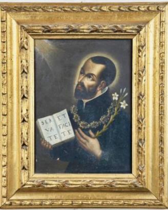 RITRATTO DI SAN FEPRANCESCO CARACCIOLO SU LAVAGNA