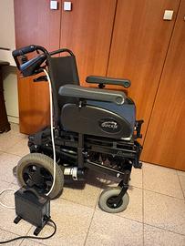 Sedia a rotelle elettrica e sollevatore elettrico