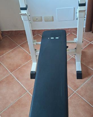 Panca Pesi Multifunzione con Portabilanciere