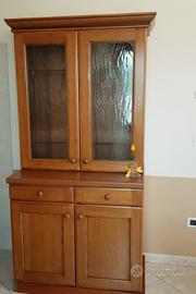 CREDENZA CON VETRINA 