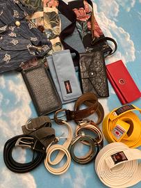 Borse borselli cinture varie