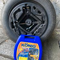 Ruota di scorta, kit sostituzione e catene neve