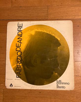 Vinile del secondo disco di Fabrizio de André