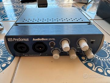 Scheda audio Presonus audiobox 22vsl