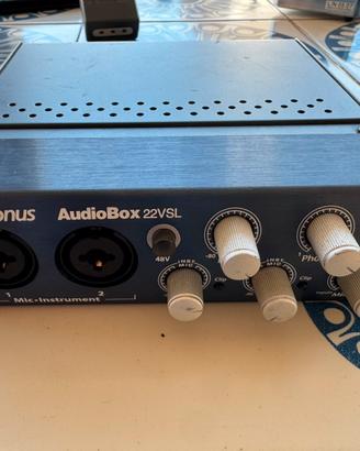 Scheda audio Presonus audiobox 22vsl