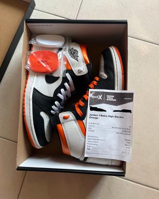 Air Jordan 1 Retro High Electro Orange