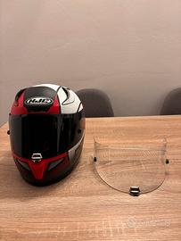 Casco da moto e guanti