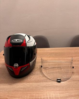 Casco da moto e guanti