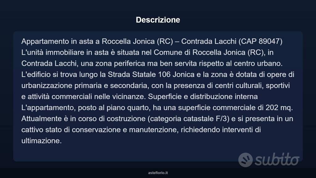 Appartamento – Roccella Ionica, Reggio Calabria - Vista 4