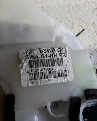 SERRATURA ANTERIORE DESTRA HONDA CR-V 3° Serie 72