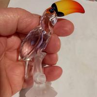 figurino TUCANO. SWAROVSKI originale, con logo