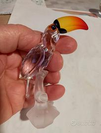 figurino TUCANO. SWAROVSKI originale, con logo