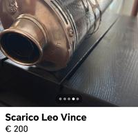 scarico per Honda hornet 600 del 2001 