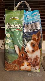 Pellet,  lettiera Biolette 6pz per roditori 