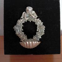 Acquasantiera argento G. Raspini