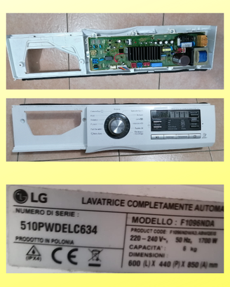 CENTRALINA completa lavatrice LG
