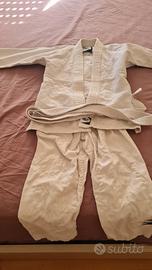 tuta judo bambino  altezza 140 cm GREEN HILL