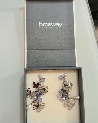 Orecchini con farfalle Brosway