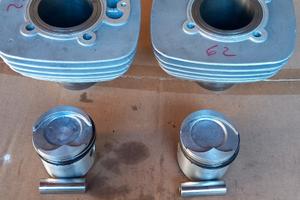 morini 350 pistoni nuovi sciamm e cilindri 