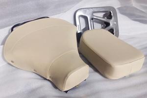 Coppia Selle Bianco Vespa 125 150 VBB GT SUPER GL