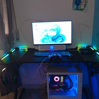 PC gaming ryzen 75800 x + postazione completa